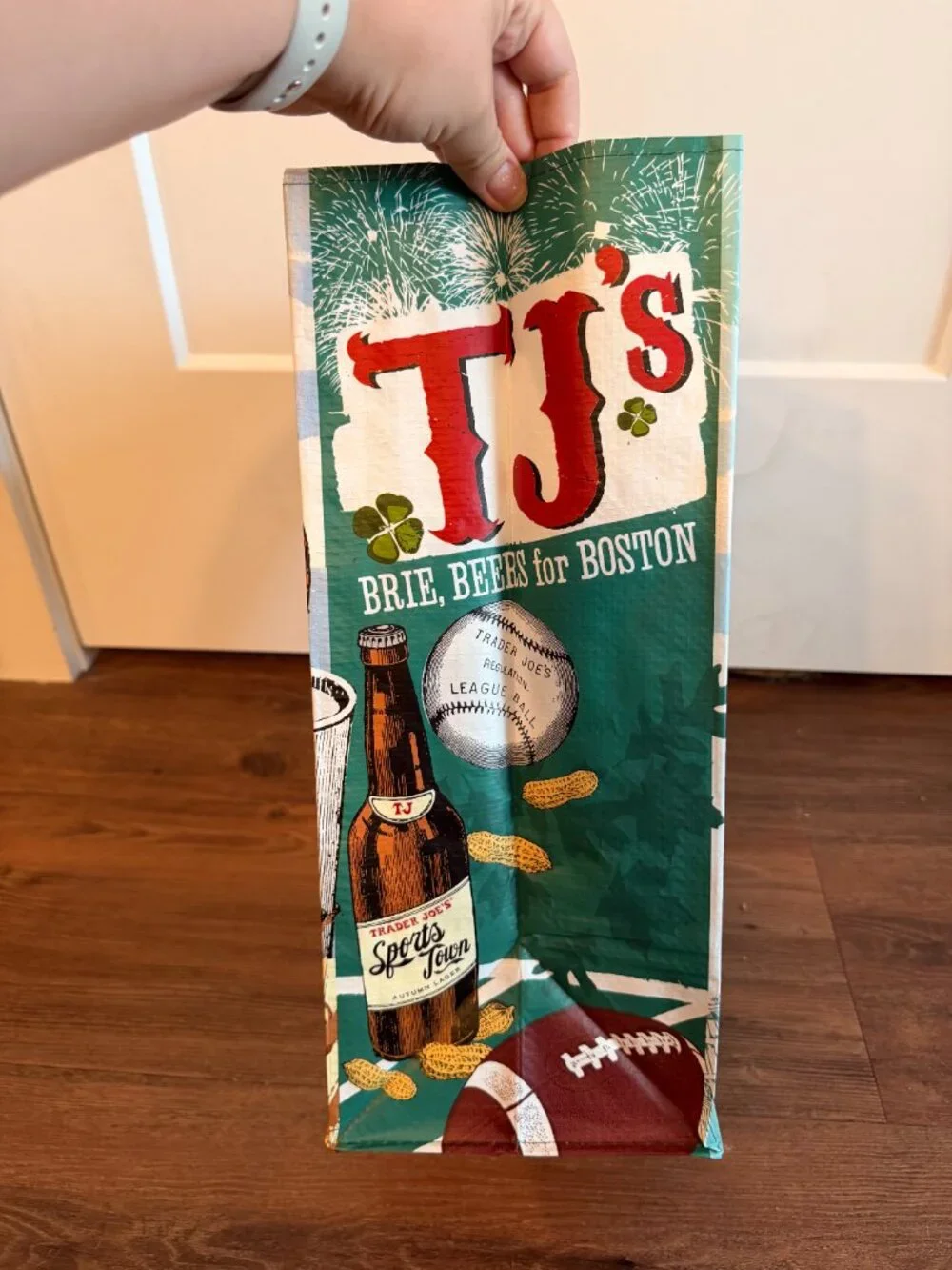 NWT Trader Joe's Reusable Grocery Bag - Boston